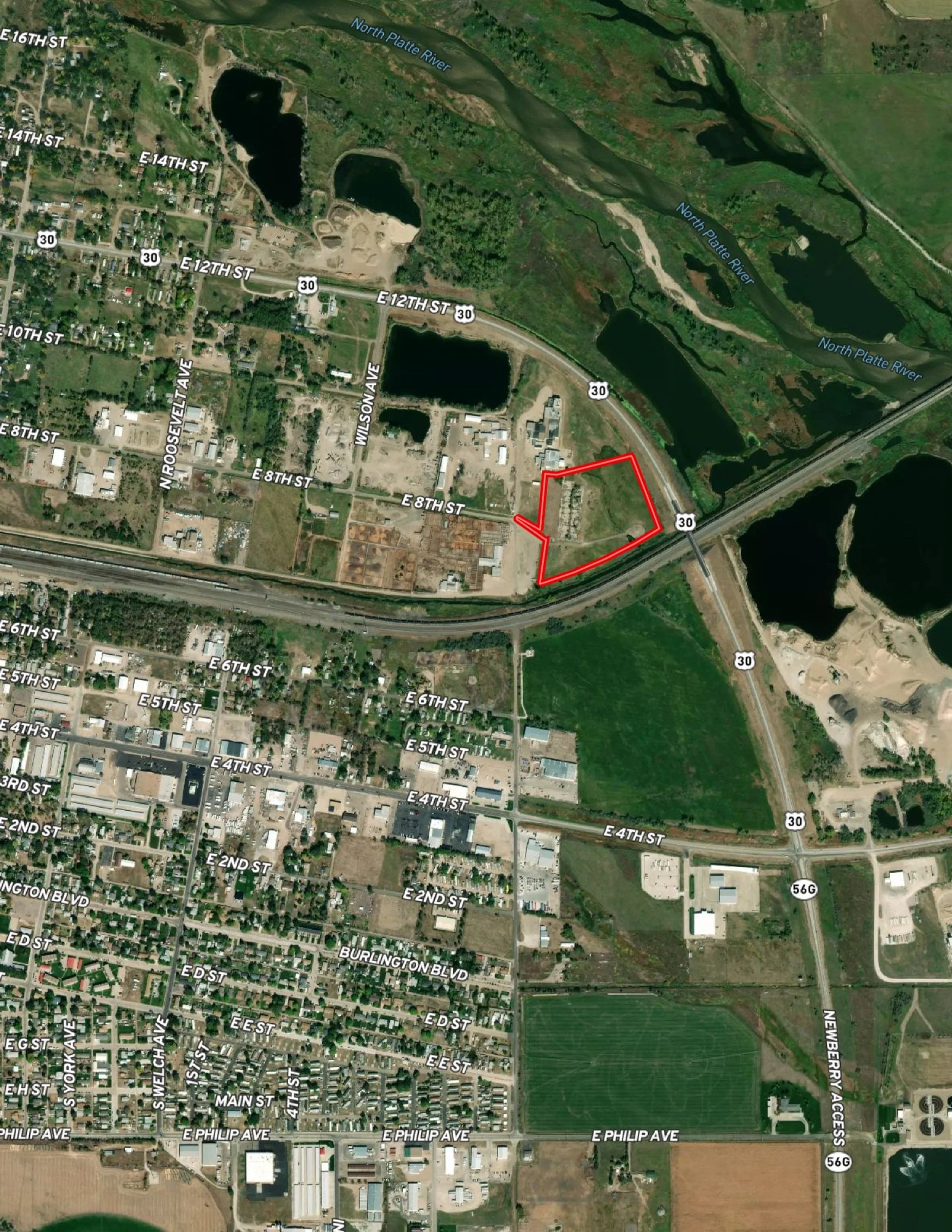 North Platte Industrial Lot - 2821 East 8th, North Platte - SOLD & CLOSED 6.14.24