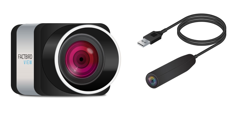 Factbird View can be adapted easily with static or flexible cameras depending on your needs