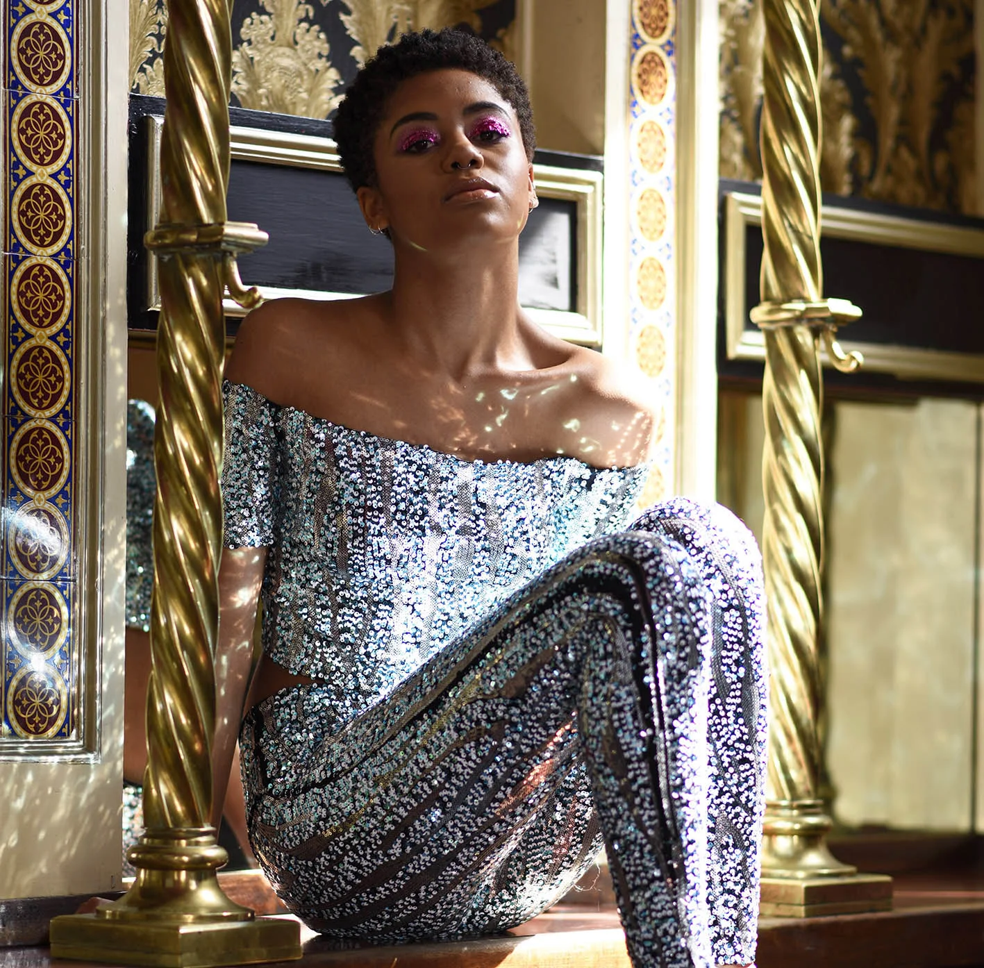 shop winifred rose fashion festival sequin sparkle womenswear party clothes leggings.jpg