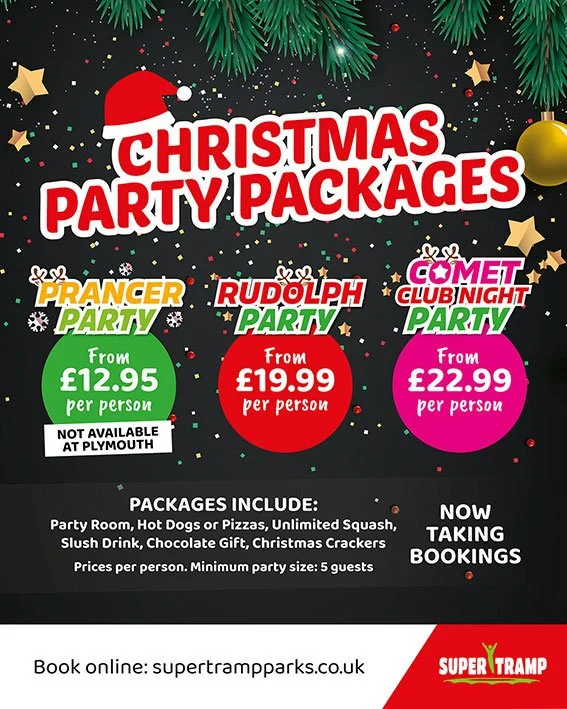 BOOK YOUR 2025 Christmas Party