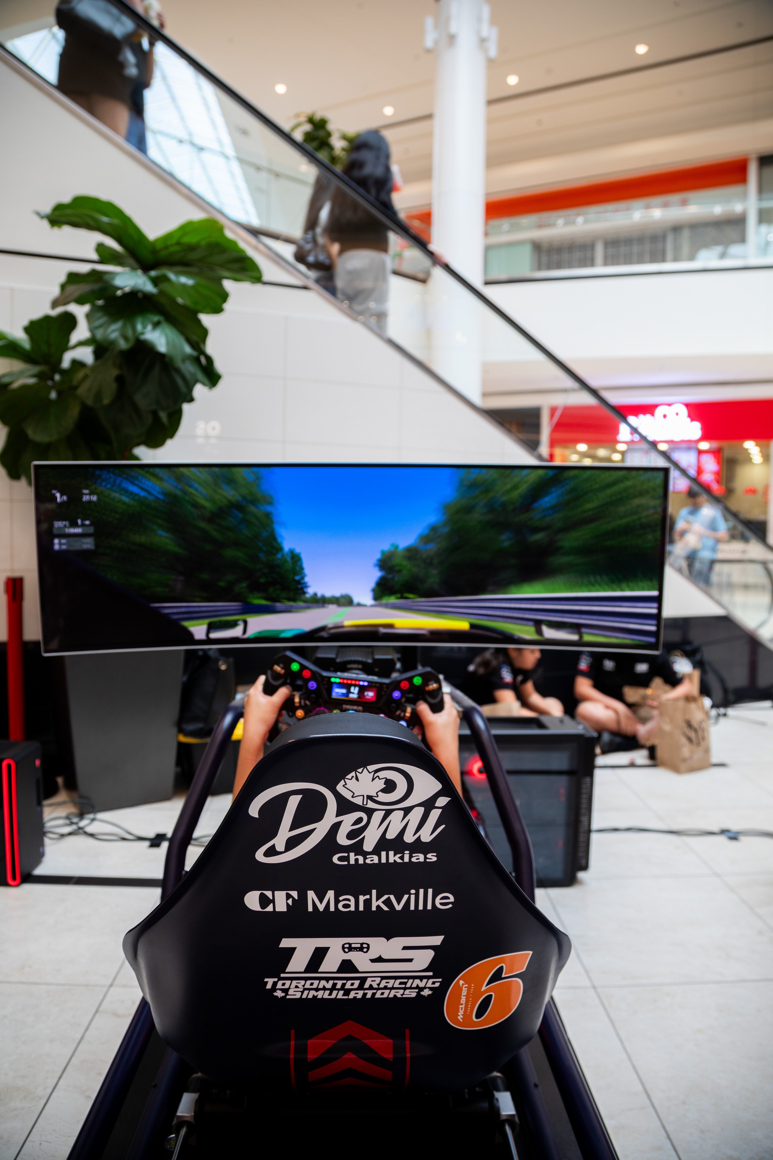 Demi Chalkias Markville Mall for Toronto Simulators Collaboration