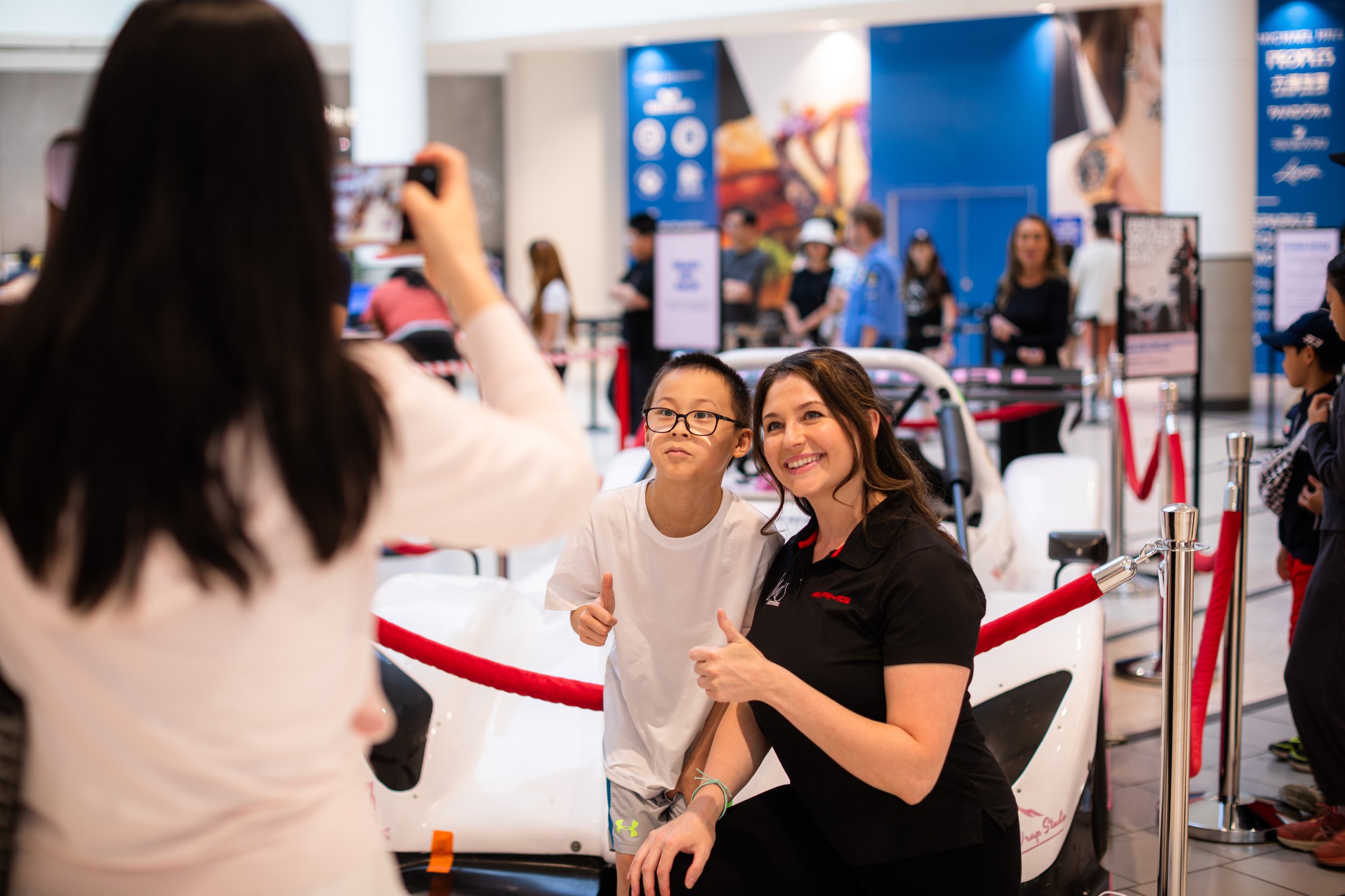 Demi Chalkias Markville Mall for Toronto Simulators Collaboration