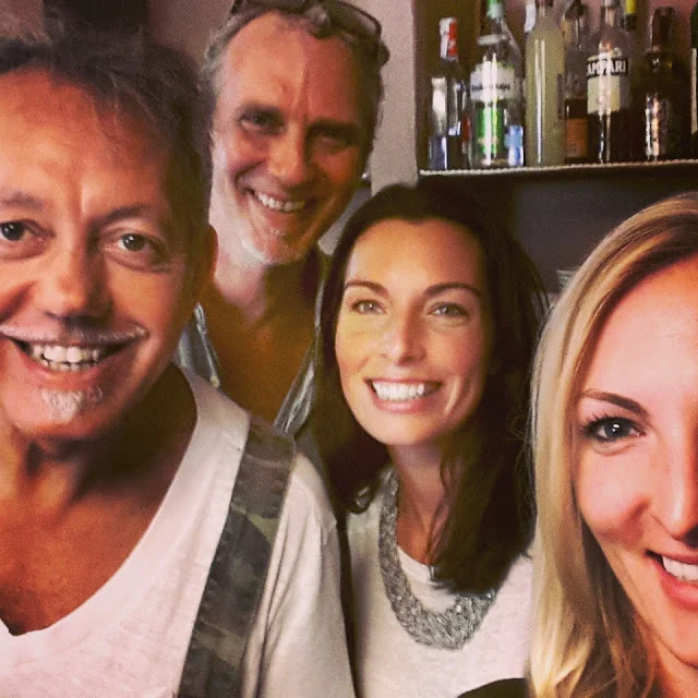 Riccardo, Piero, My, Sally (me)
