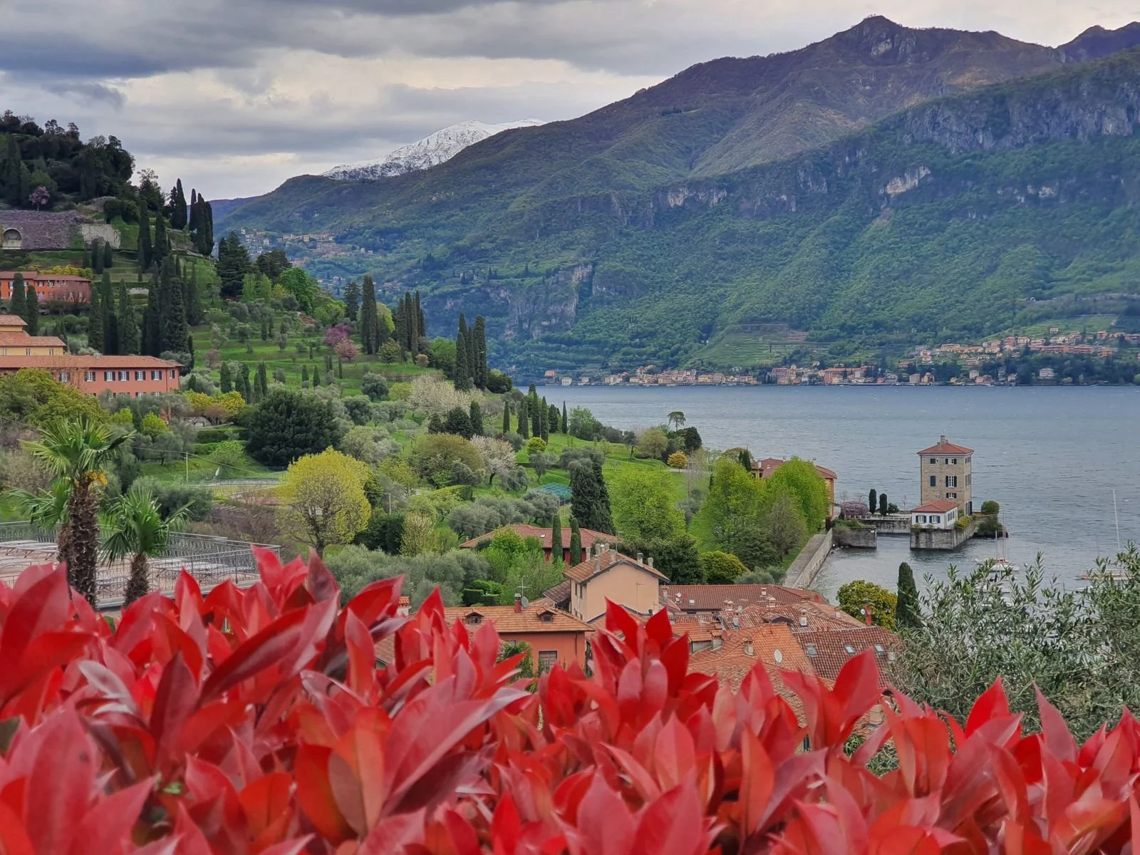 Lake Como in spring, a romantic Italy honeymoon destination