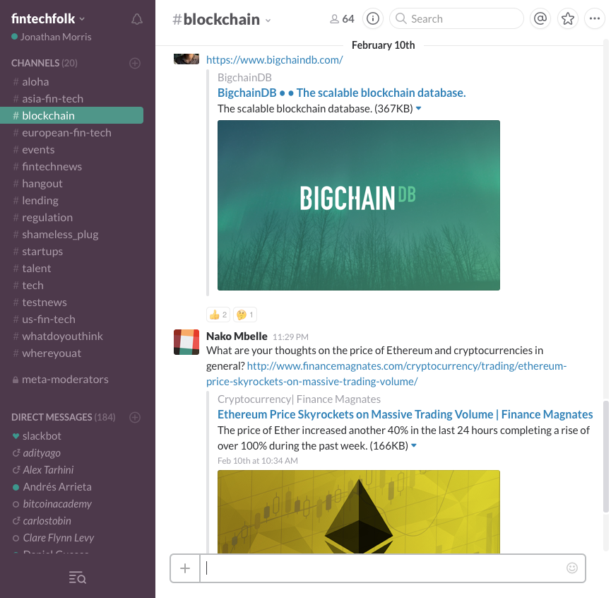 #Blockchain