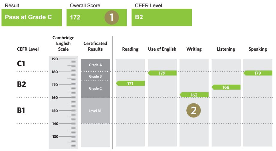 Asset Test Scores Chart