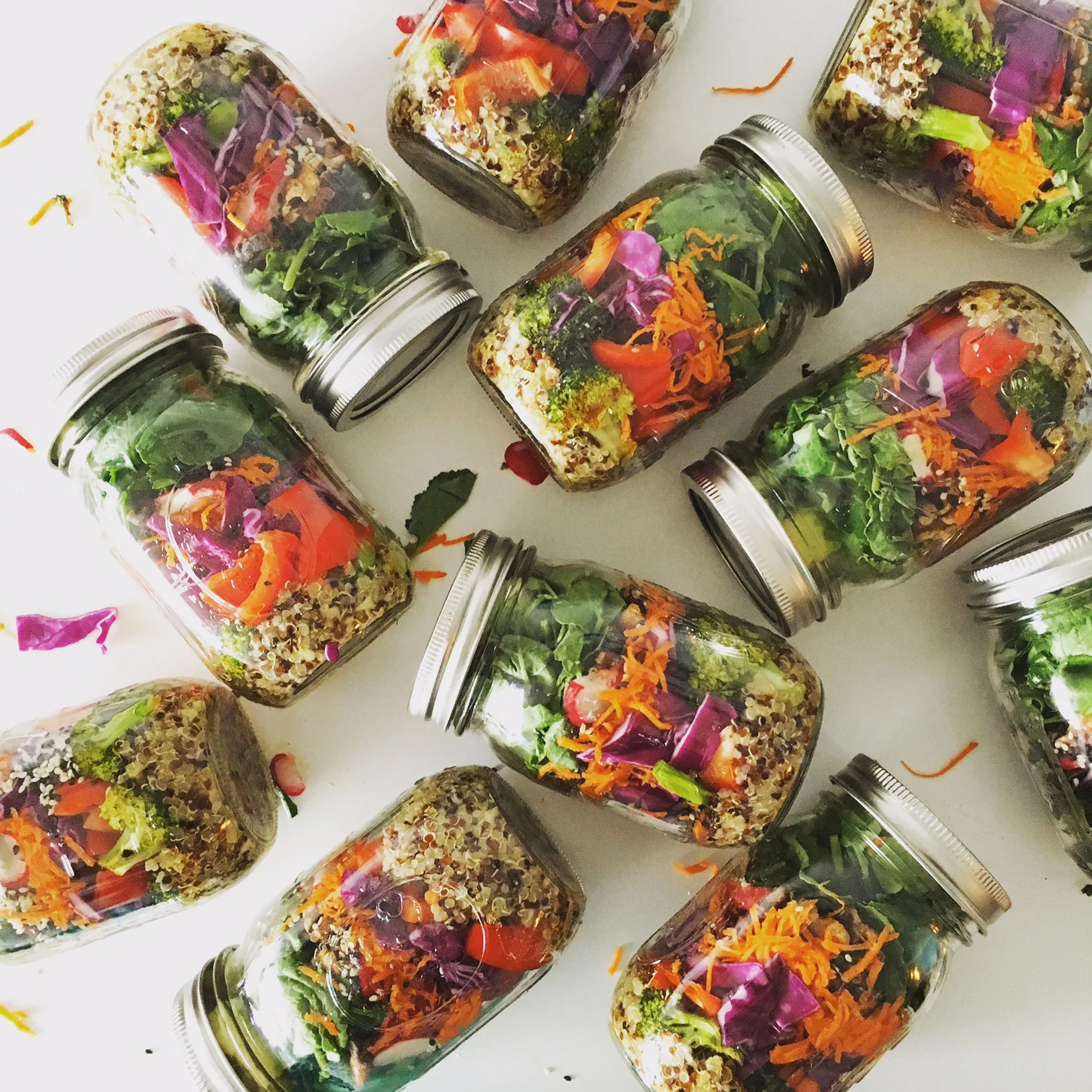 Rainbow Detox Salad