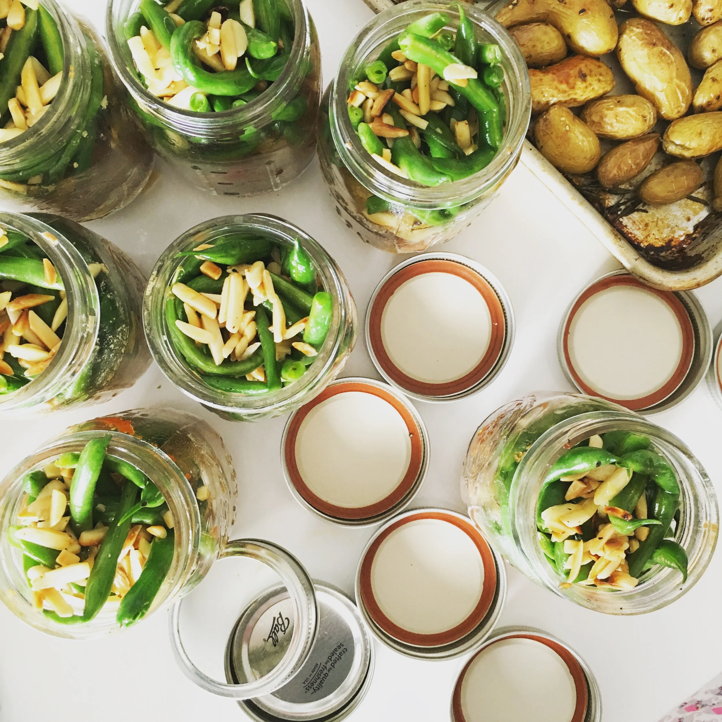 Green Beans with Slivered Almonds