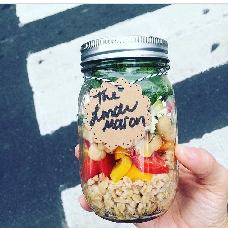 The Lunch Mason on the go in NYC!