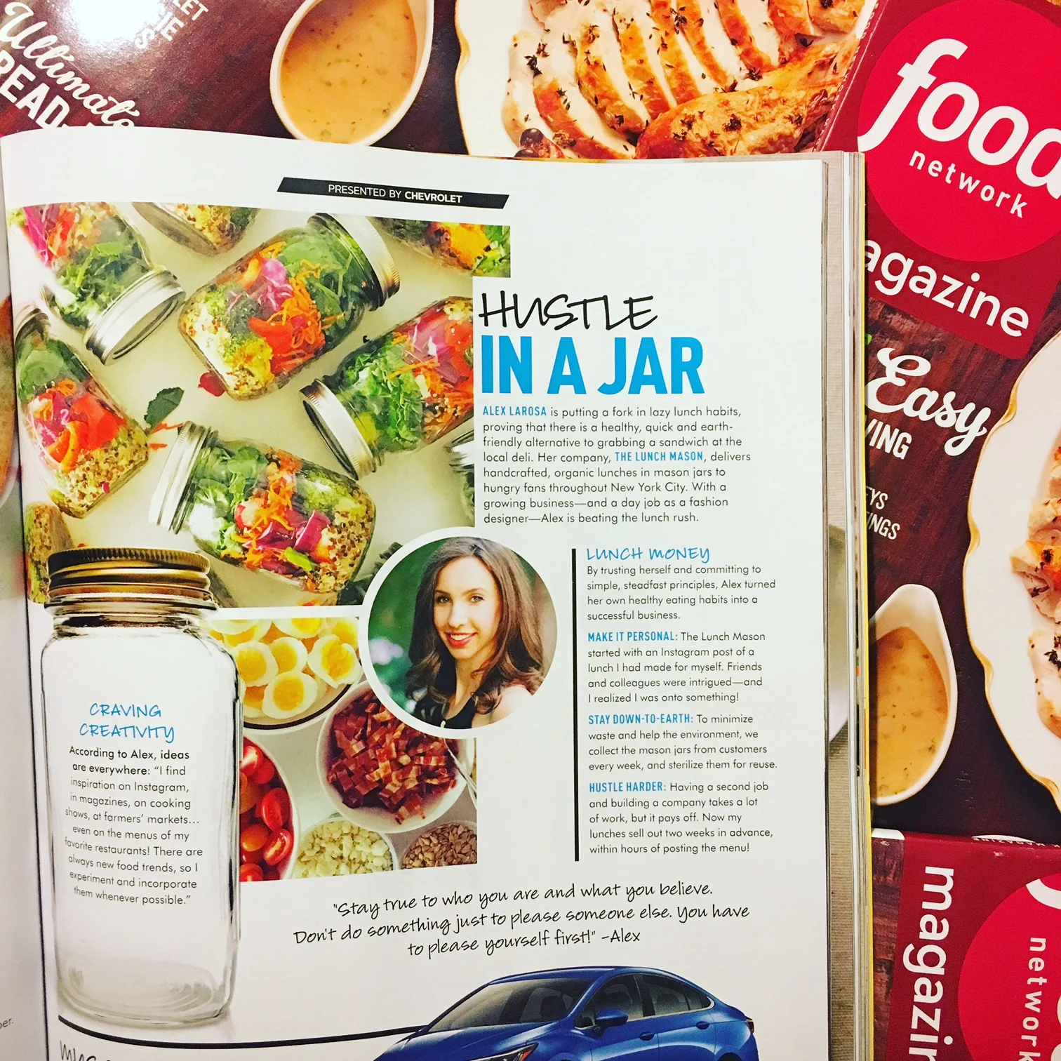 The Lunch Mason featured in Food Network Magazine!!!!!!