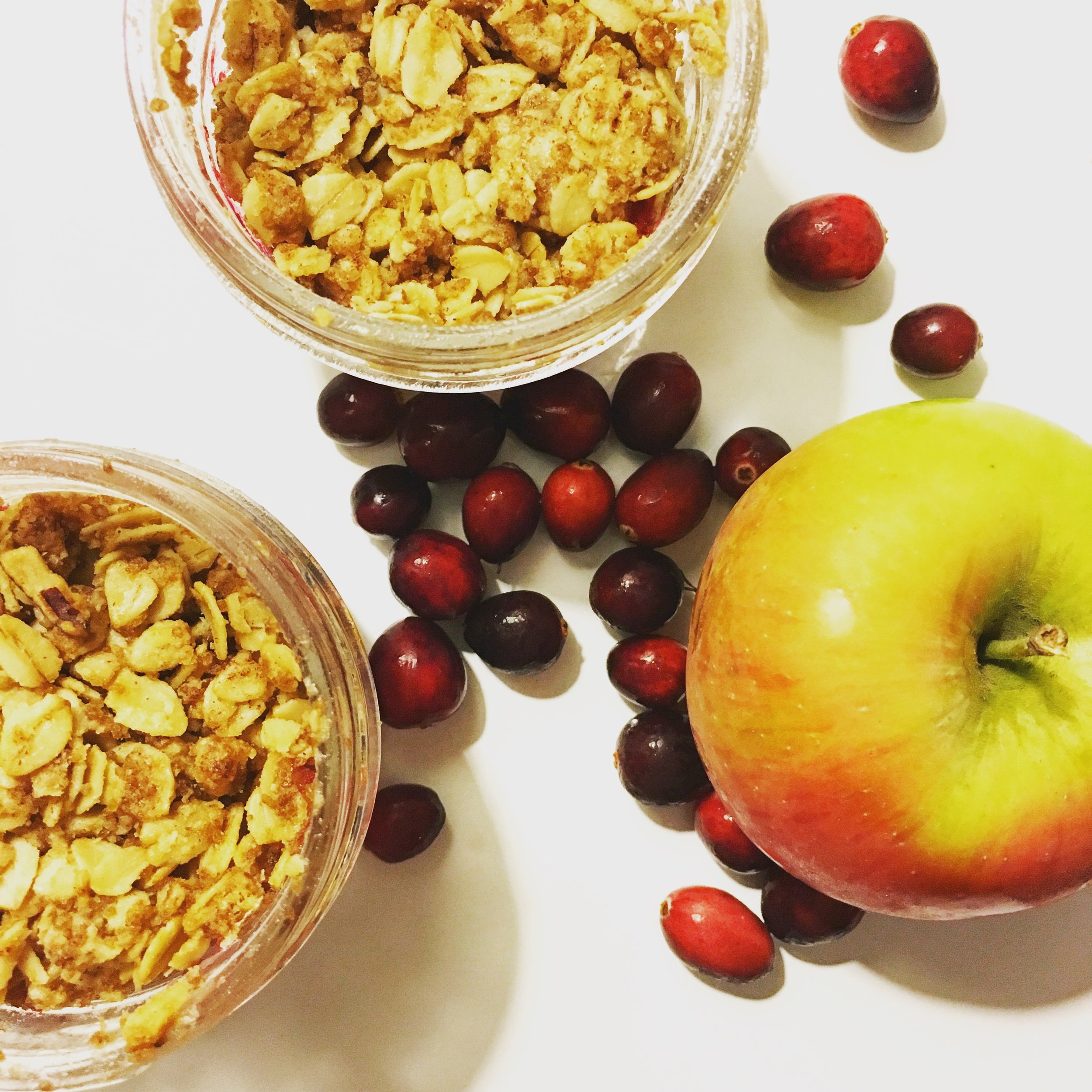 Cranberry Apple Crisp!