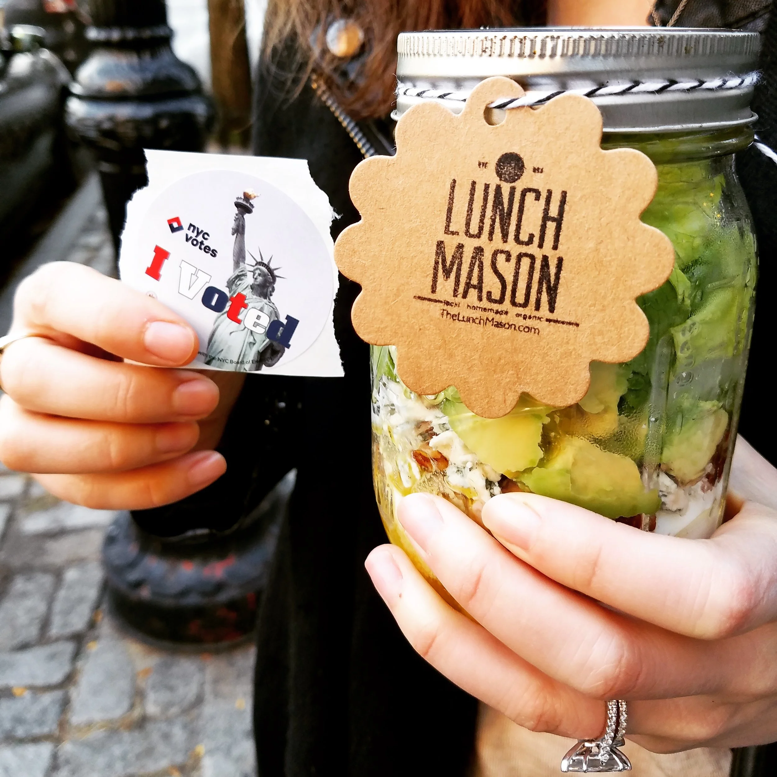 The Lunch Mason Votes!