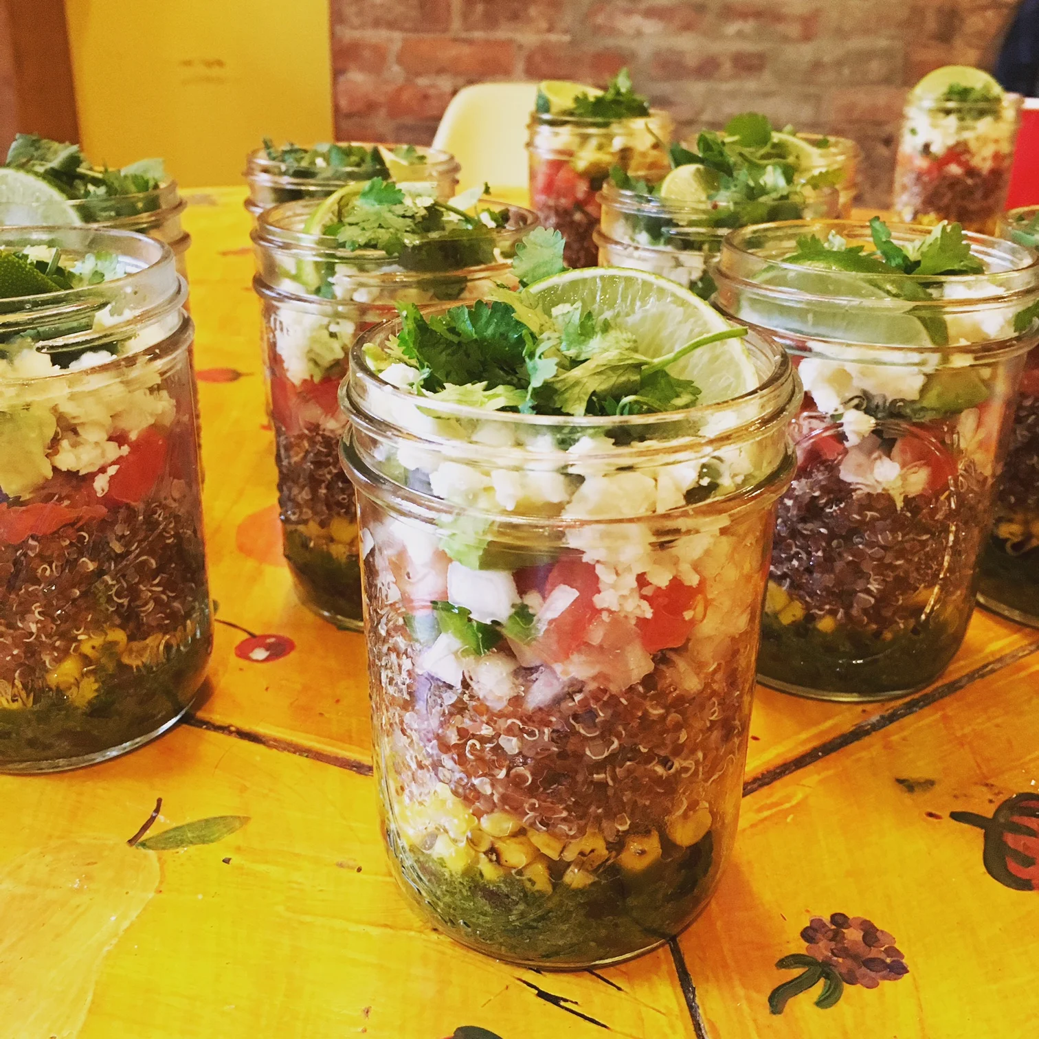 Mexican Quinoa Jars