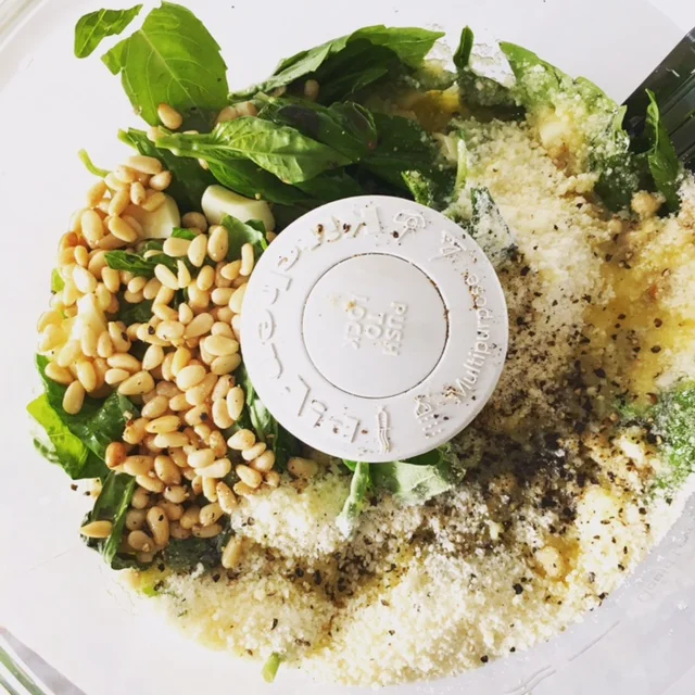 Homemade Basil Pesto 