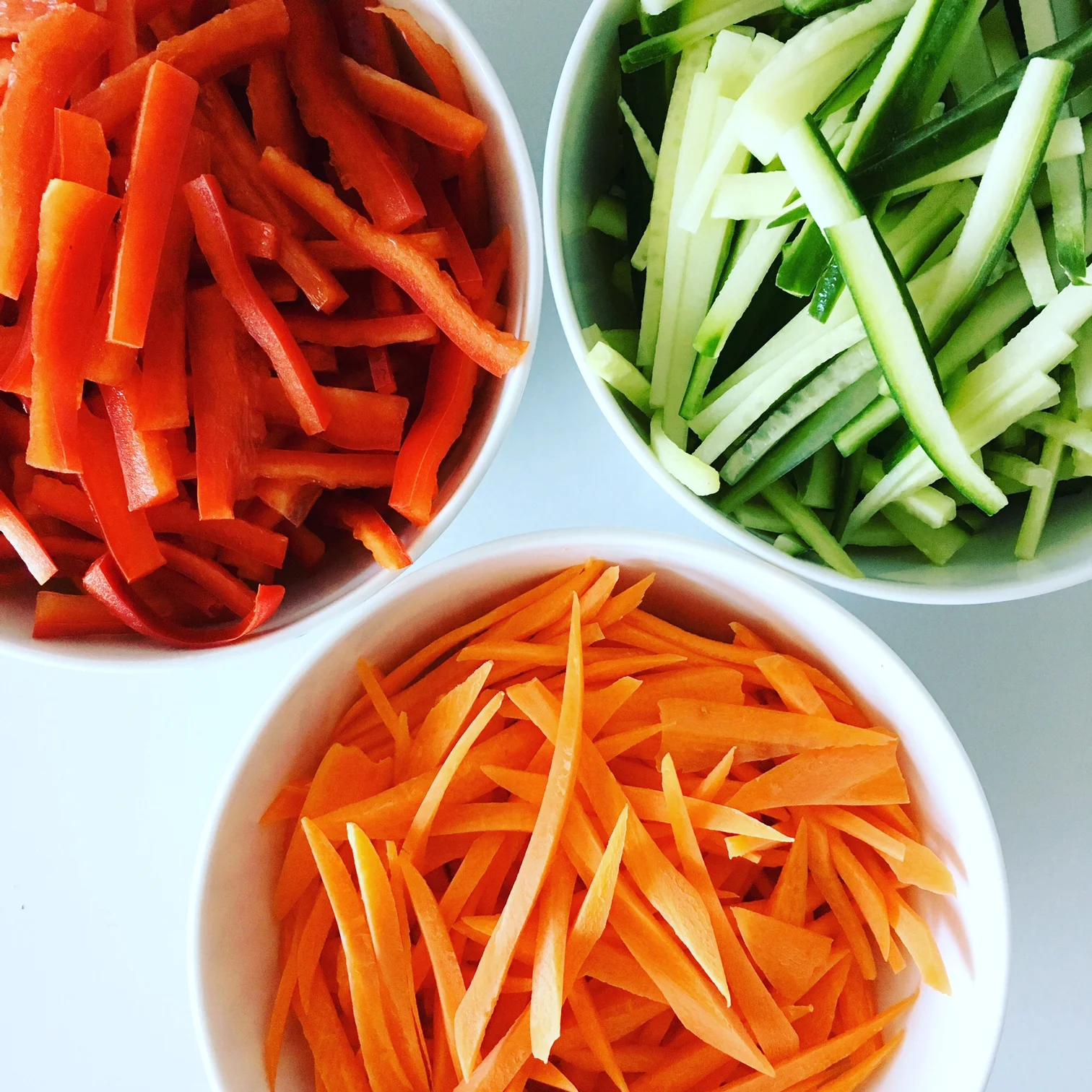 Julienne Veggies!