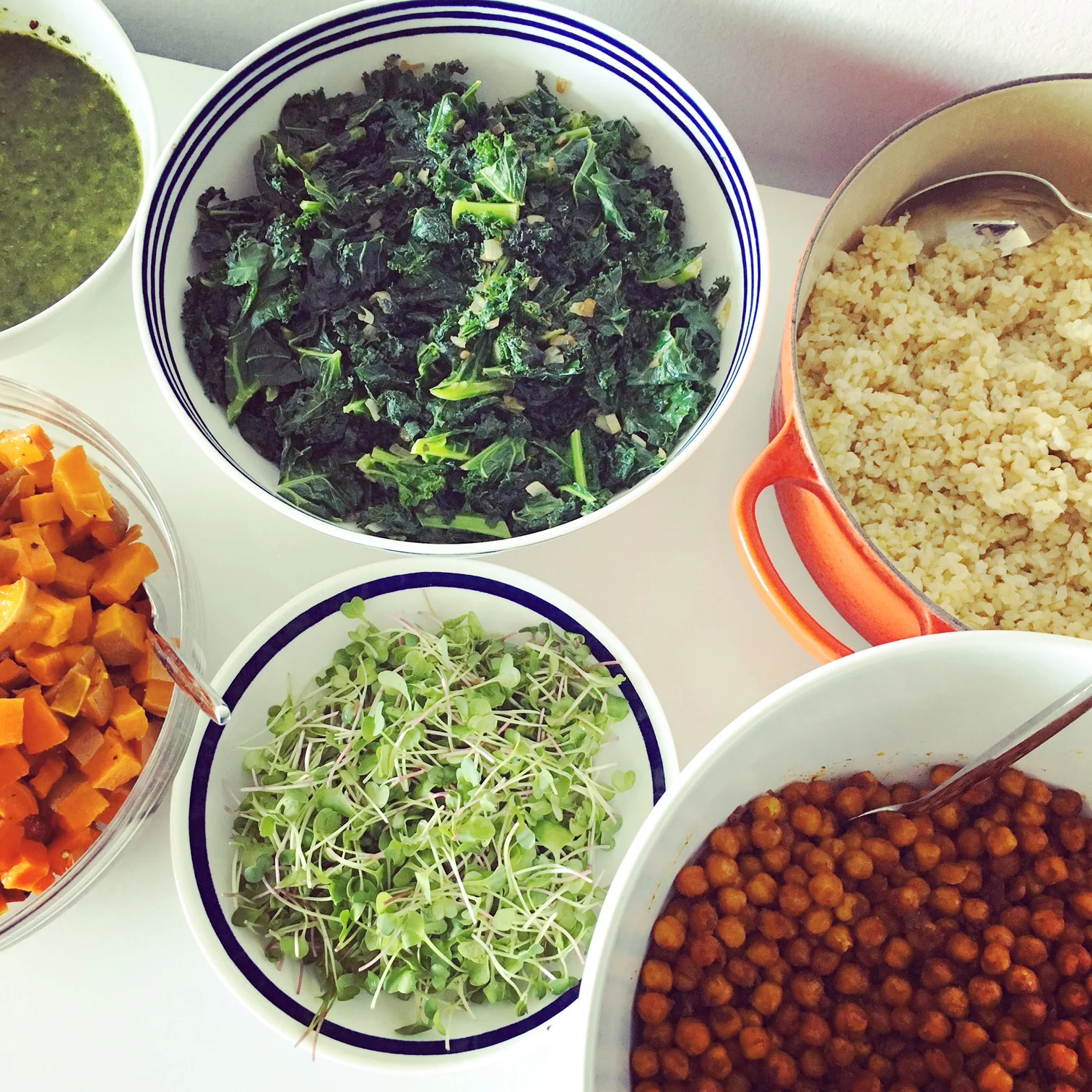 Buddha Bowl Assembly Line
