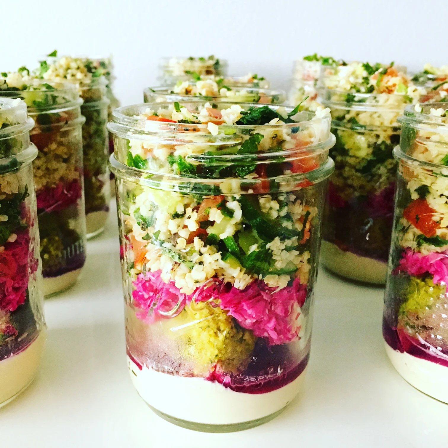 Falafel Mezze Jar