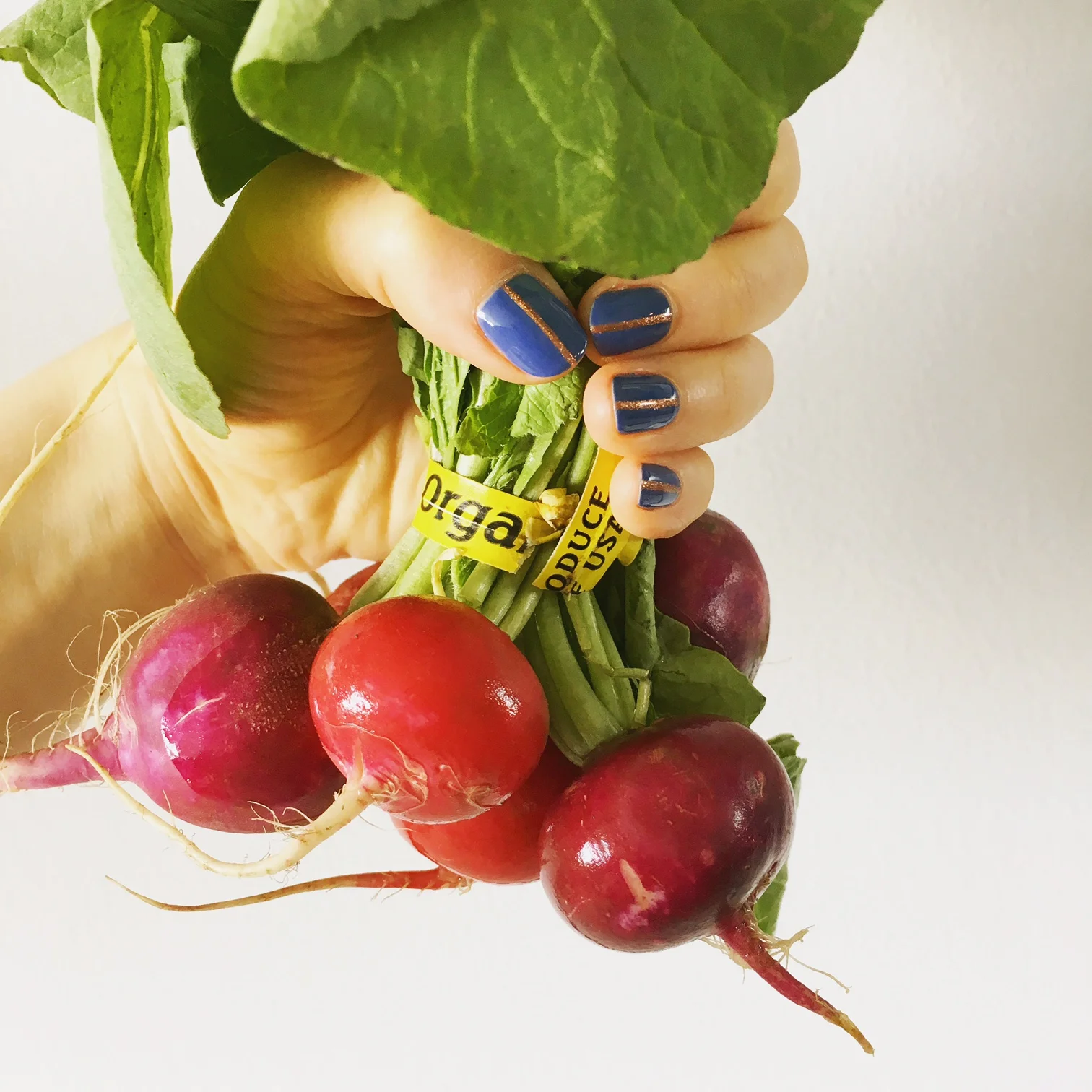 Farmers Market Radishes & a Paintbox Mani!