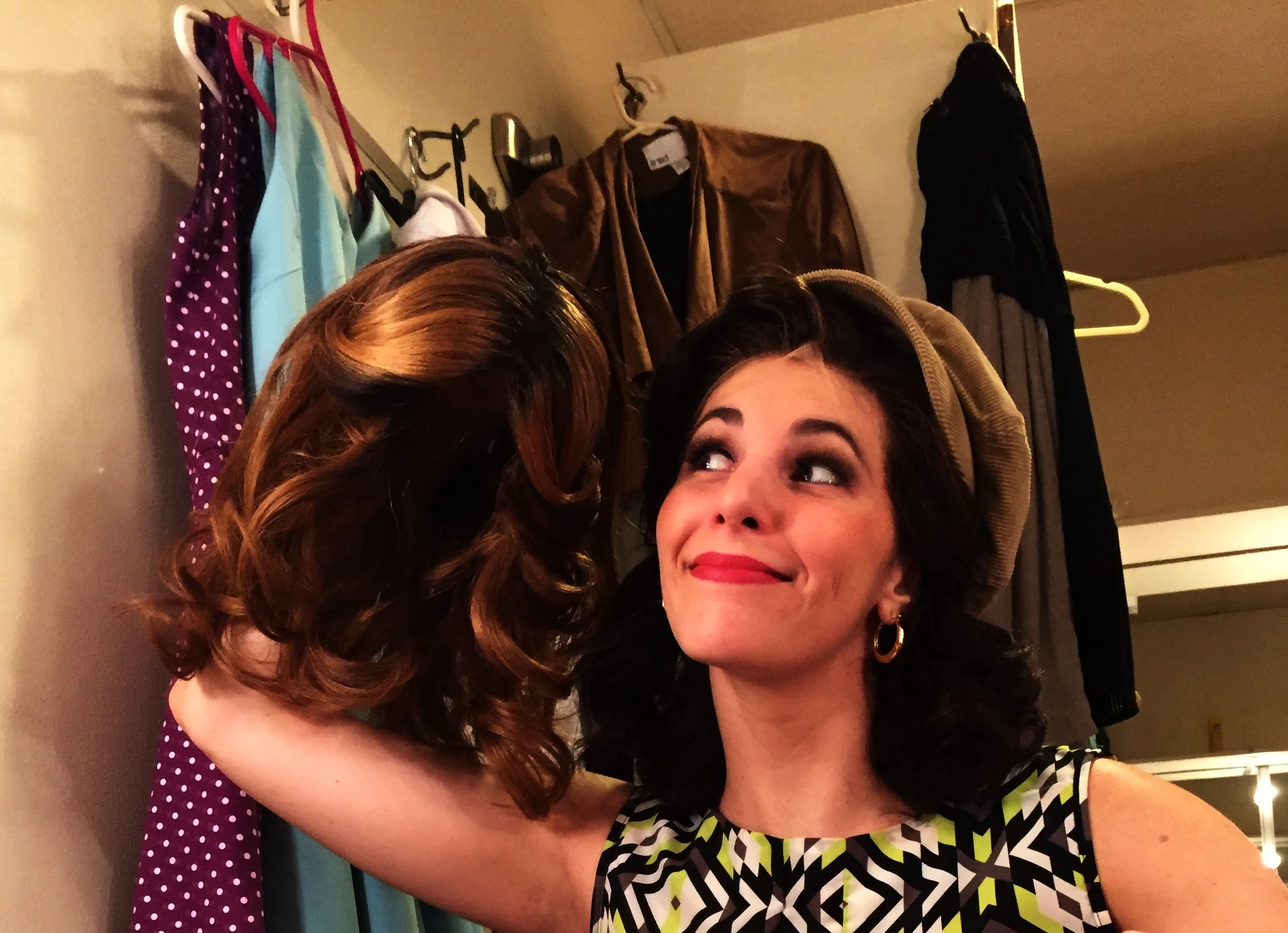 When wigs come alive.