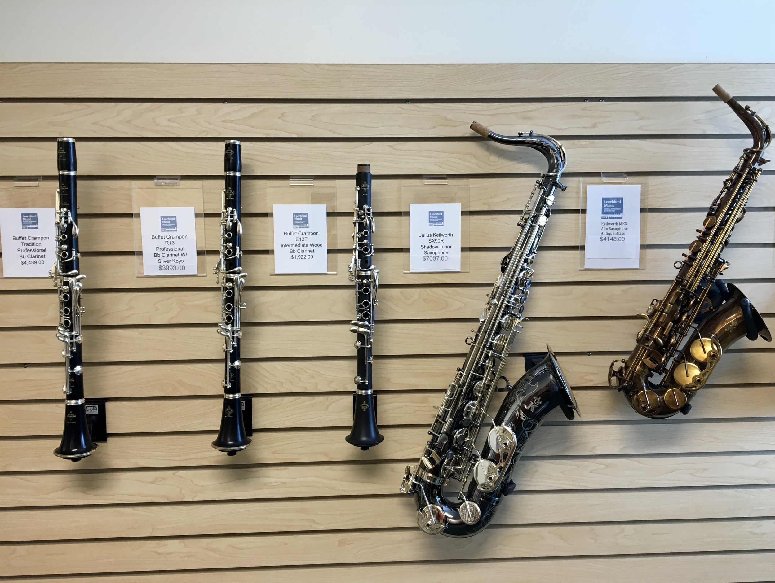 NEW AND USED MUSICAL INSTRUMENTS