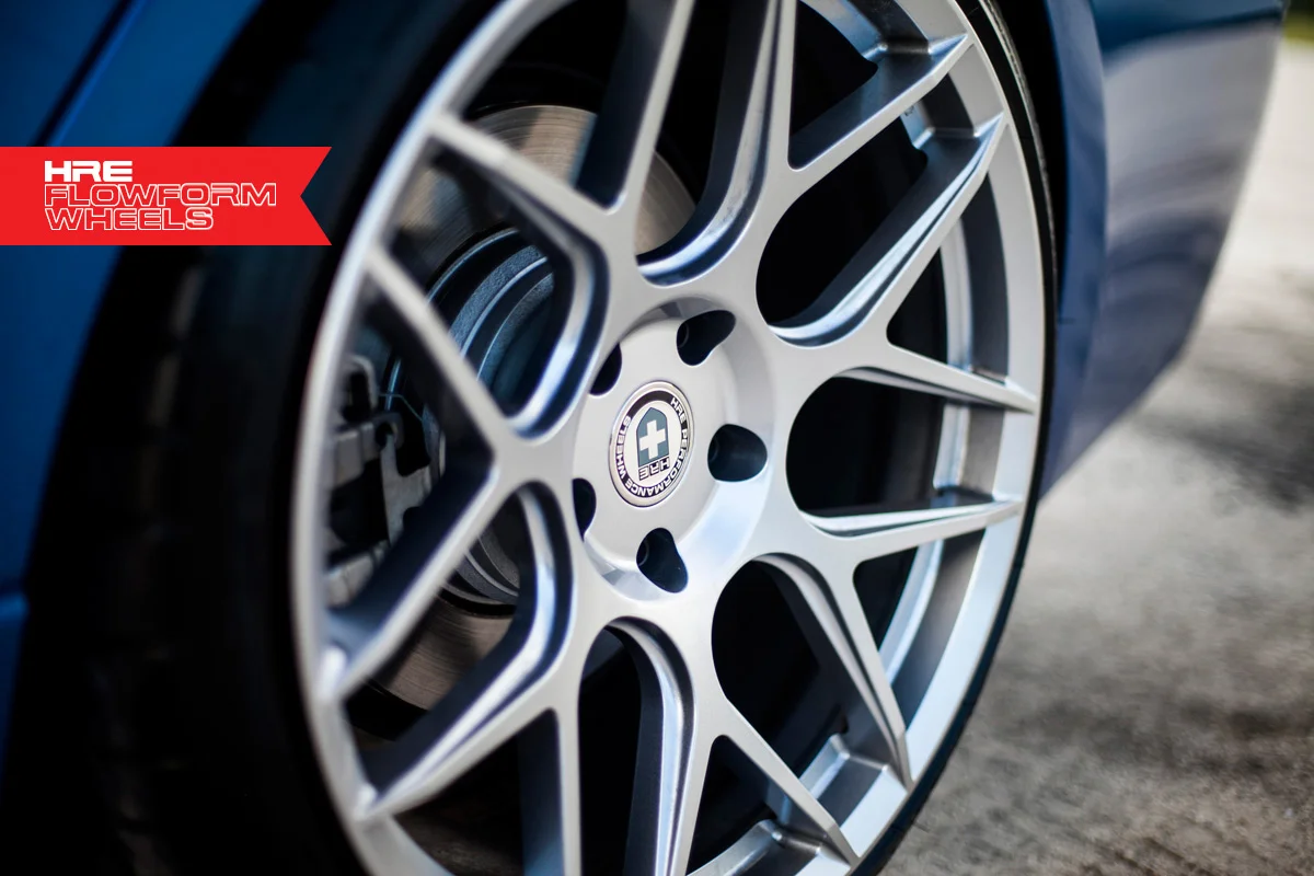 HRE FlowForm FF01 Liquid Silver BMW 335i_1