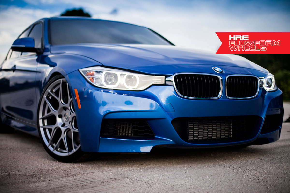 HRE FlowForm FF01 Liquid Silver BMW 335i_2