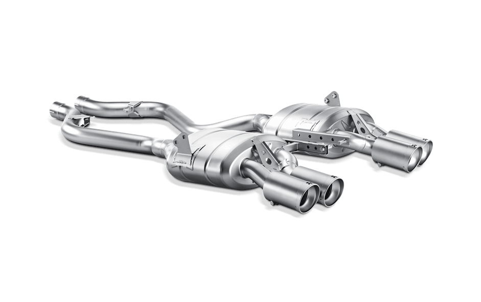Akrapovic BMW M3 E92 E90 Slip-On Titanium Carbon Fiber 4