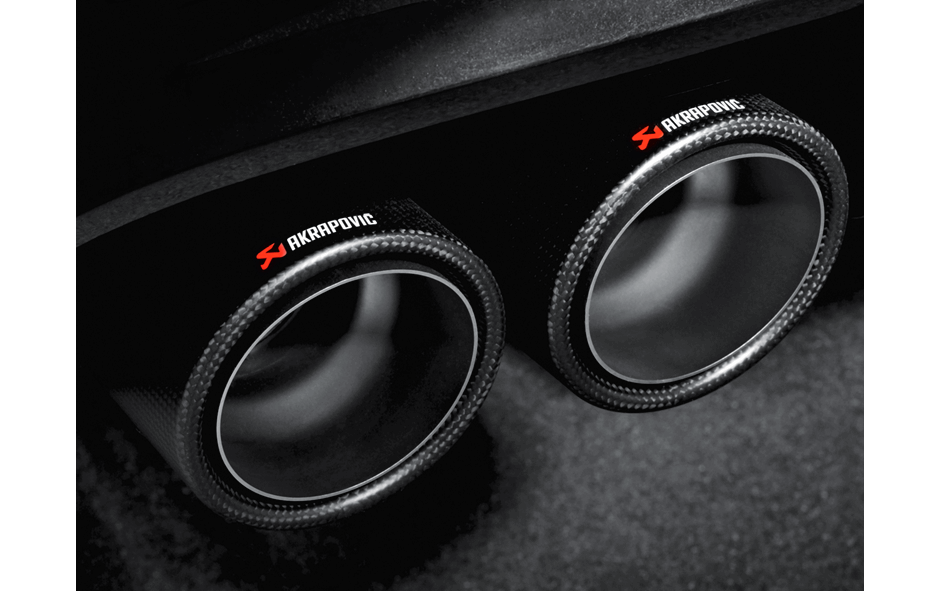 Akrapovic BMW X5M X6M E70 E71 Evolution Titanium Carbon Fiber 3