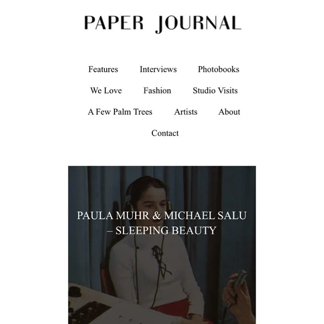 New #fiction for @paperjournal http://paper-journal.com/paula-muhr-michael-salu-sleeping-beauty/ #photography #shortstory #woman