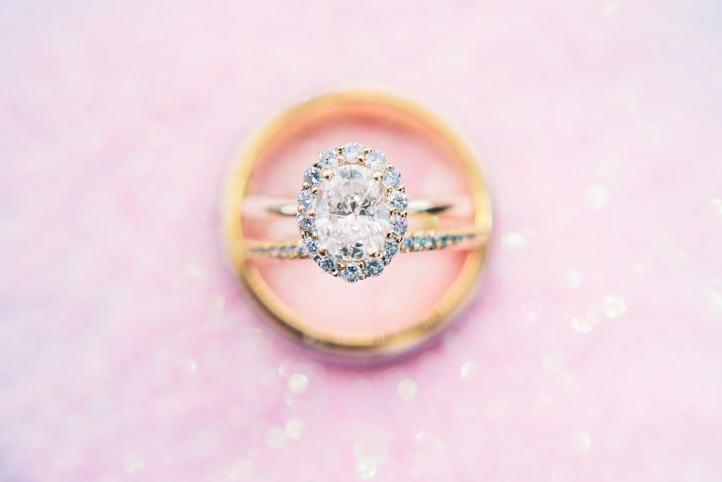Gold wedding ring