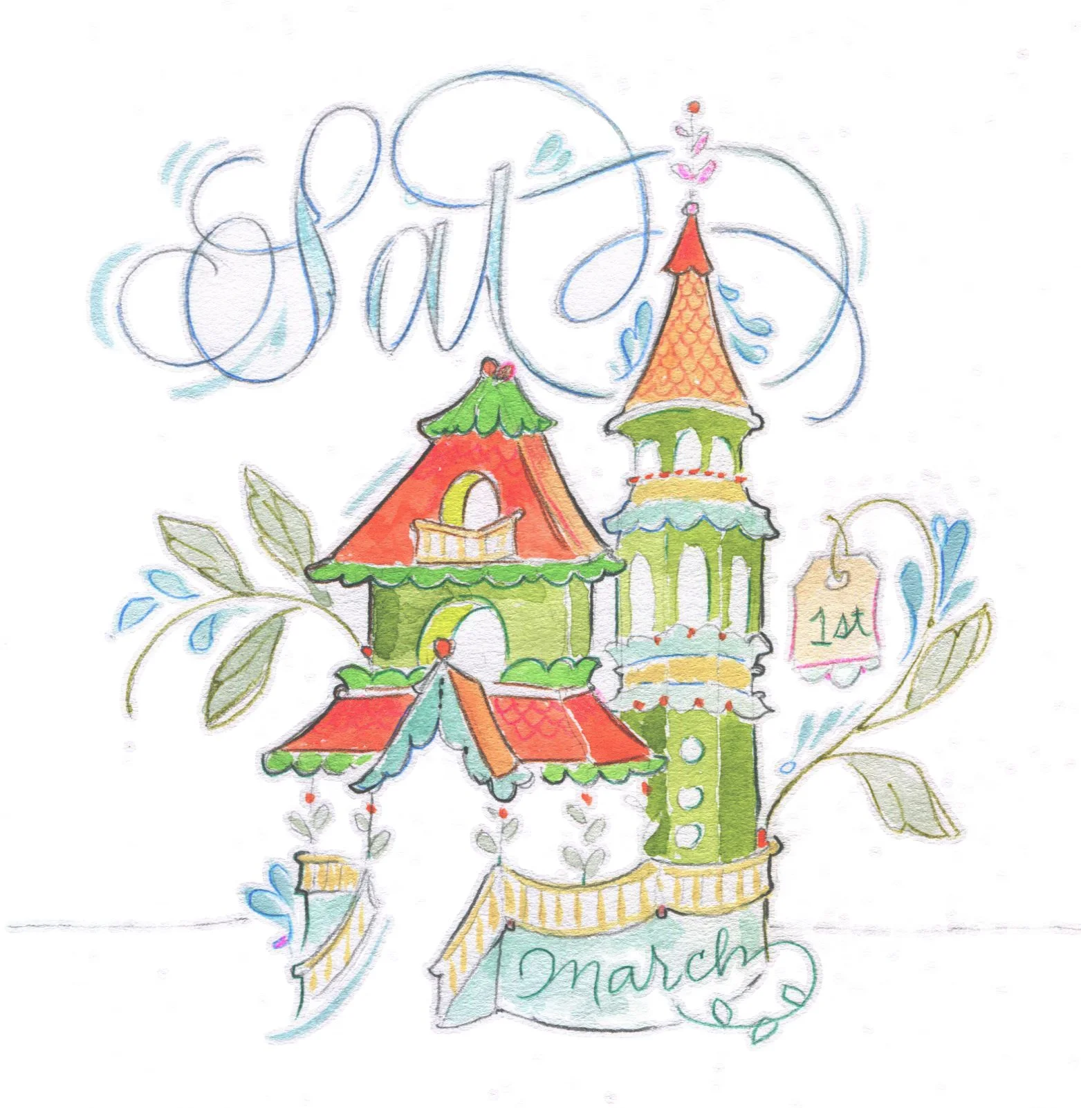 🏠 Spaces For Living - Journal Headers Wed PM