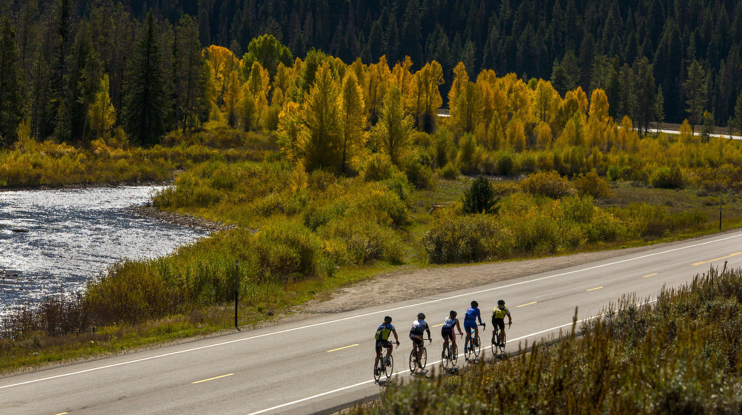 There are always people around looking for more riding on the road or on the trails. Cycle Greater Yellowstone