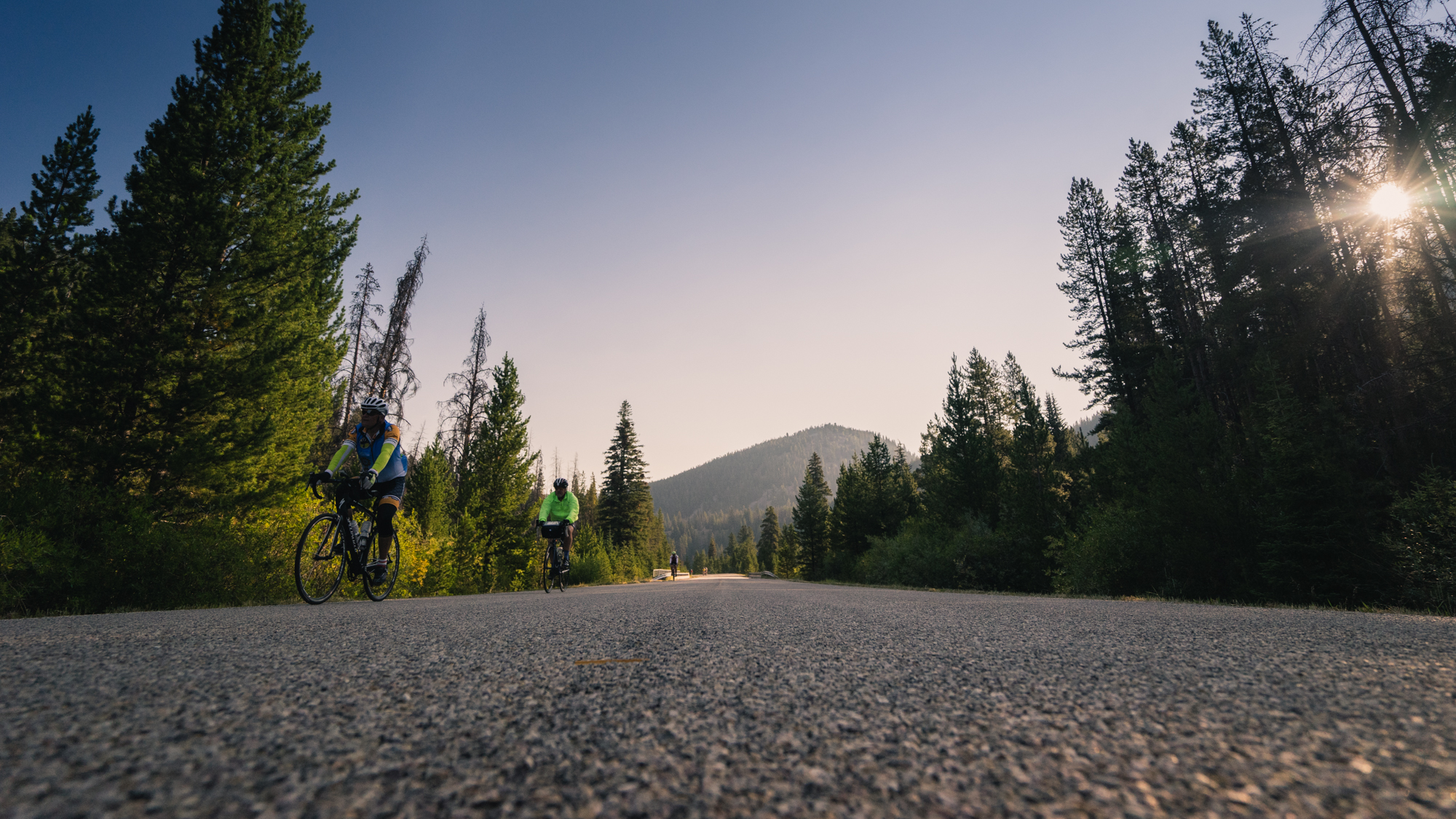 Pedal into your last night of camp with your new crew full of fun and memories. Rick Smith Media for Cycle Greater Yellowstone