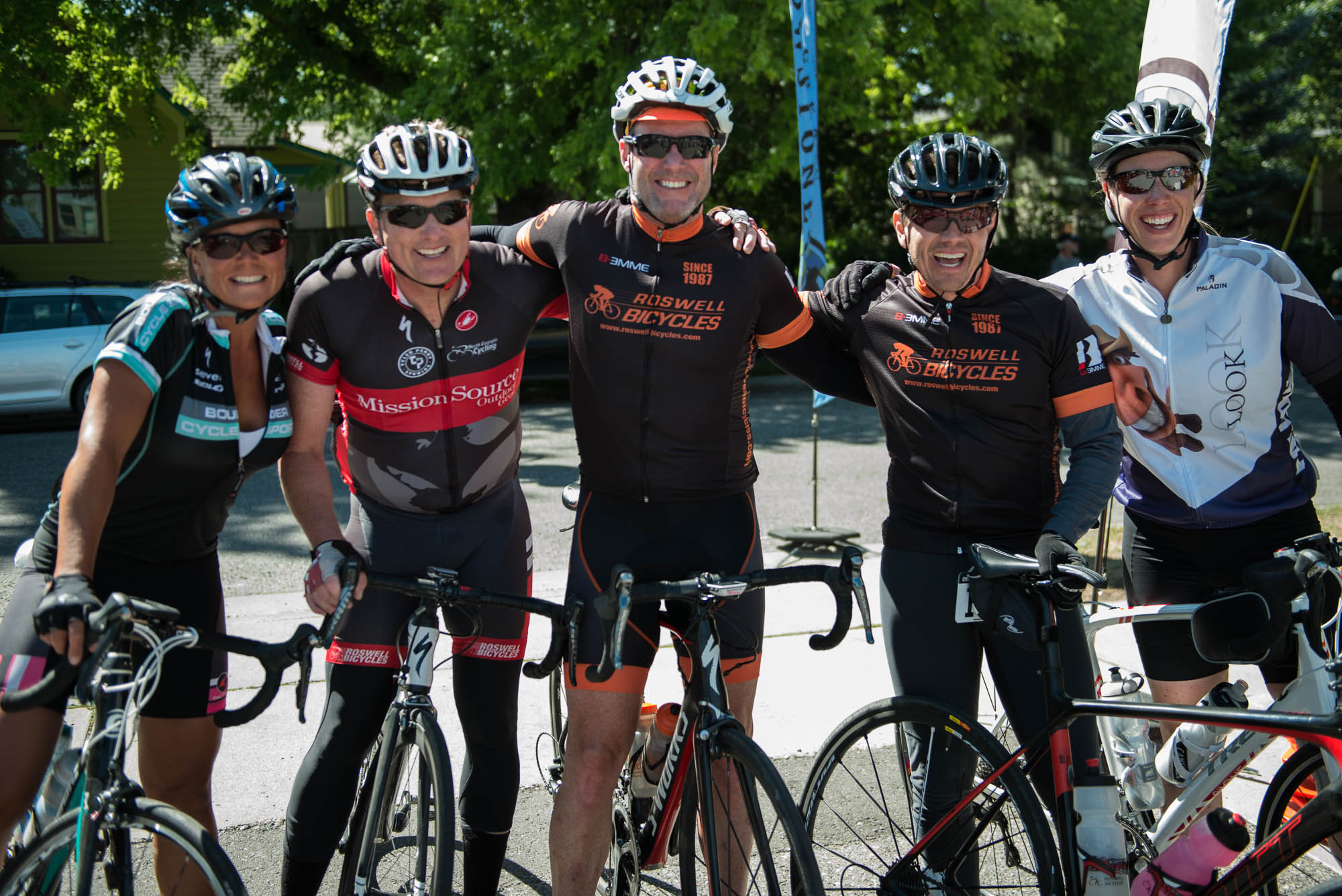 The ride is a great way to connect with friends and meet new people along the way. Rick Smith Media for Cycle Greater Yellowstone