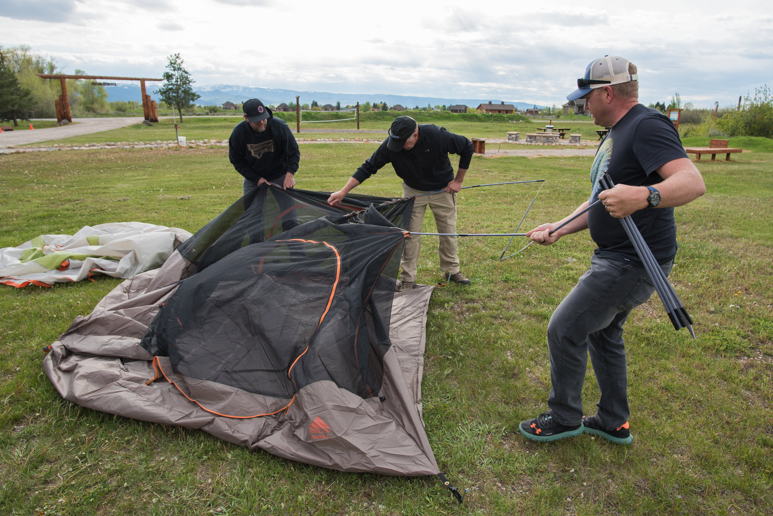 we are tent professionals, promise.