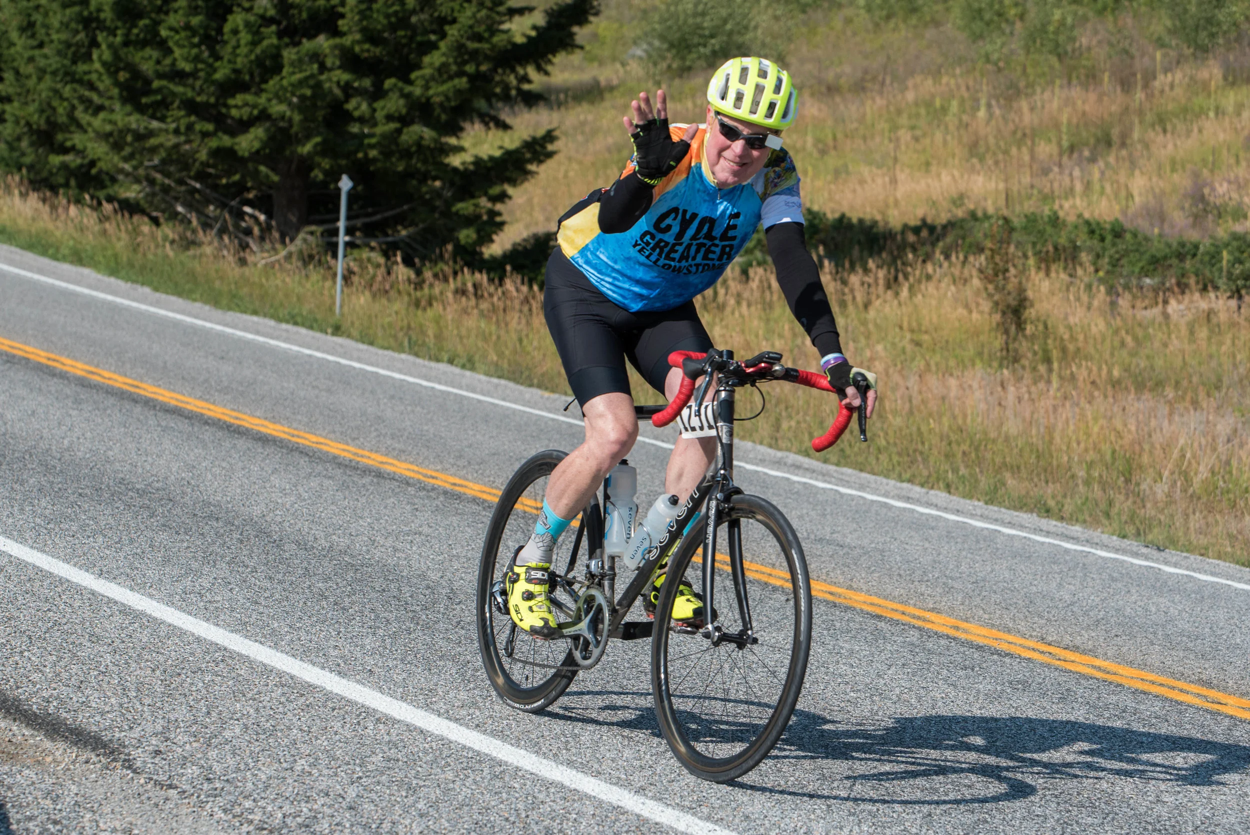 If you’ll be riding all day or through a variety of terrain, layering is important. Cycle Greater Yellowstone