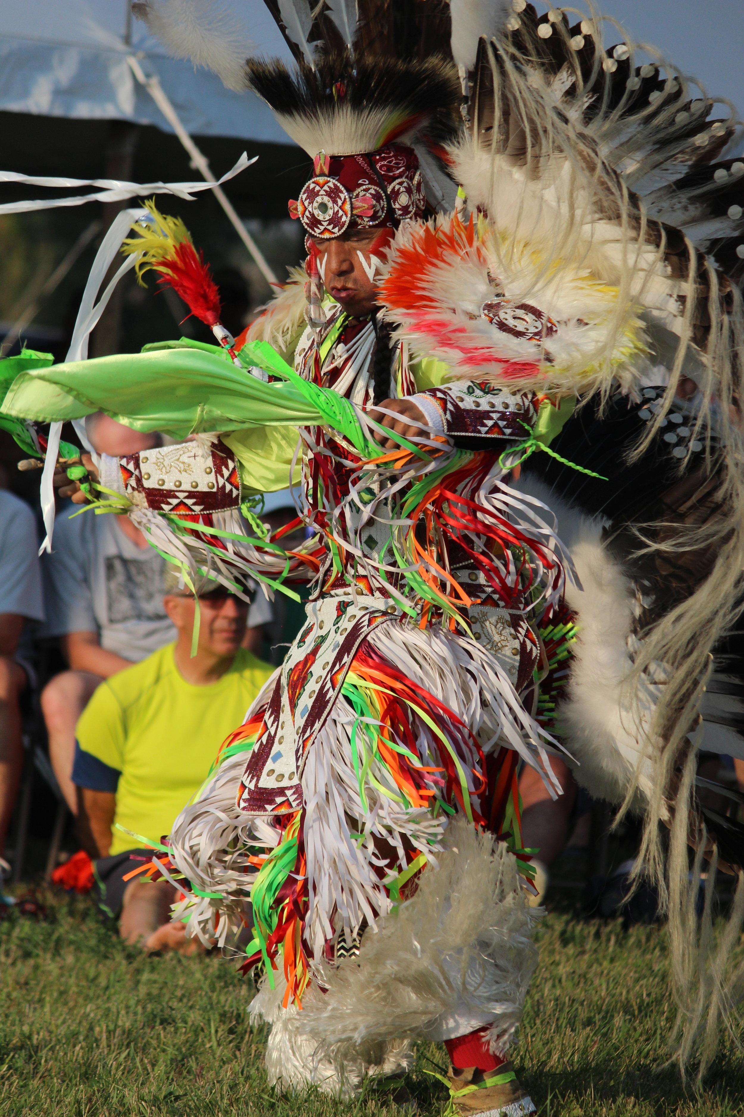Eagle Spirit Fancy Dancer George Abeyta. Photo by Lee Stevenson