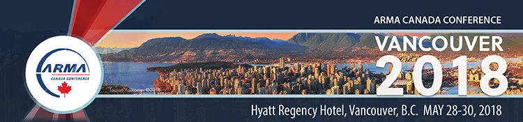 ARMA Canada Conference 2018 Vancouver