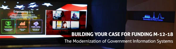 WORKSHOP: Building Your Case for Funding M-12-18