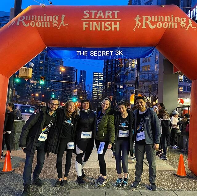 It&rsquo;s no secret.. part of the @collabware crew had an amazing time last night running for a fantastic cause at the #thesecret3k 
In certain parts of the world, women don&rsquo;t have the freedom to safely run in public, so yesterday we ran in so