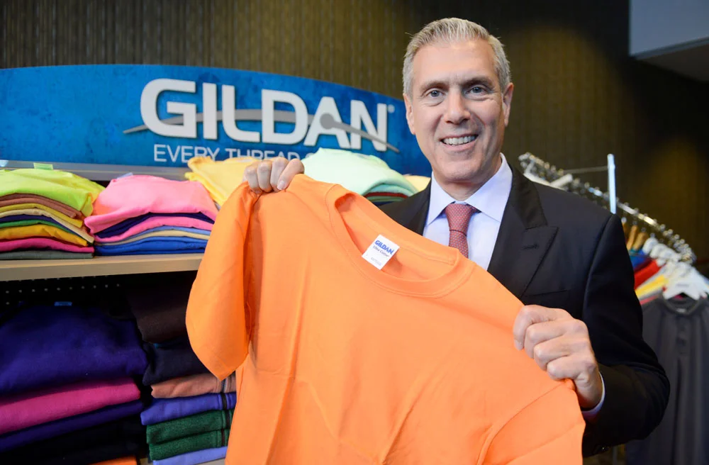 Gildan Activewear Inc.’s president and CEO, Glenn Chamandy. Photo: Financial Post