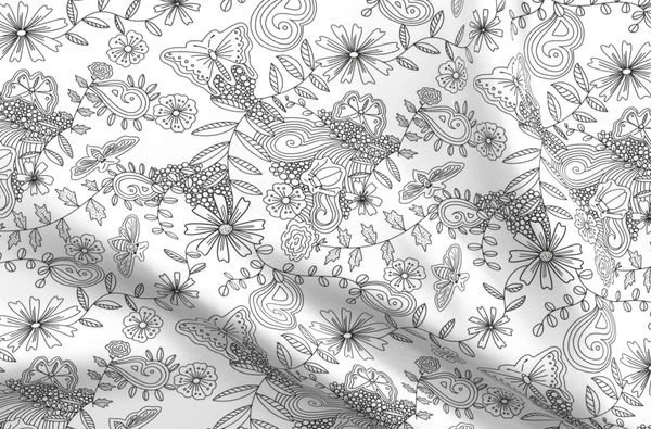 Whimsical Floral Meadow