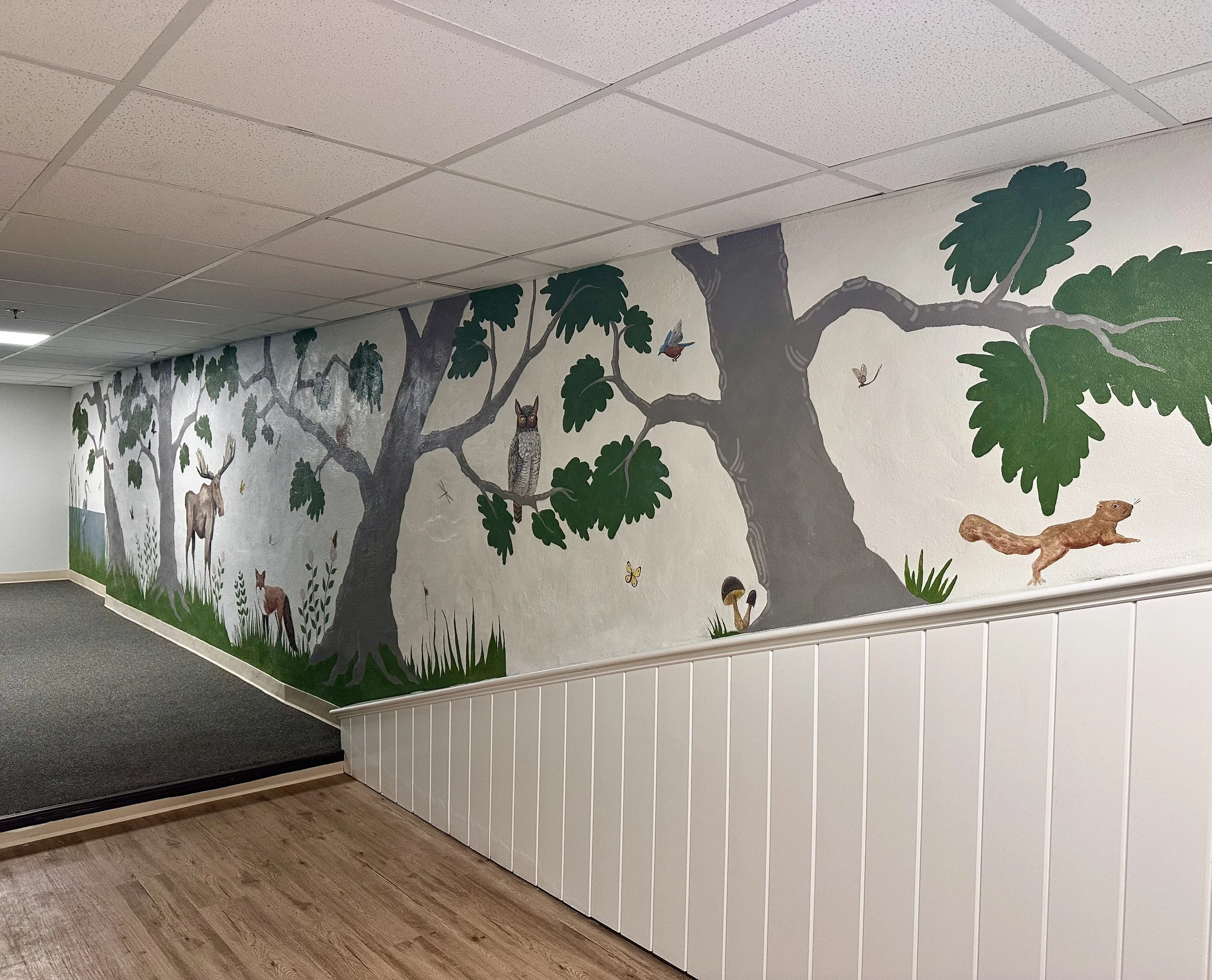 Woodland Journey Mural