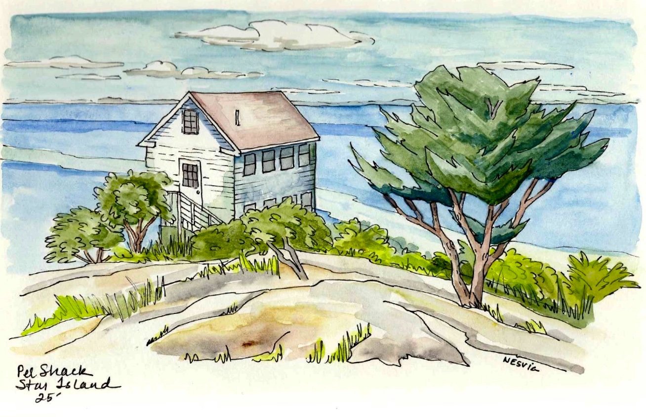 Pel Shack- Star Island, NH