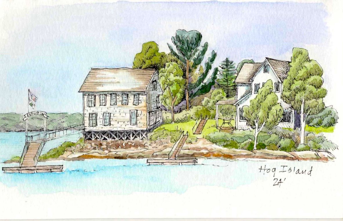 Hog island, Maine