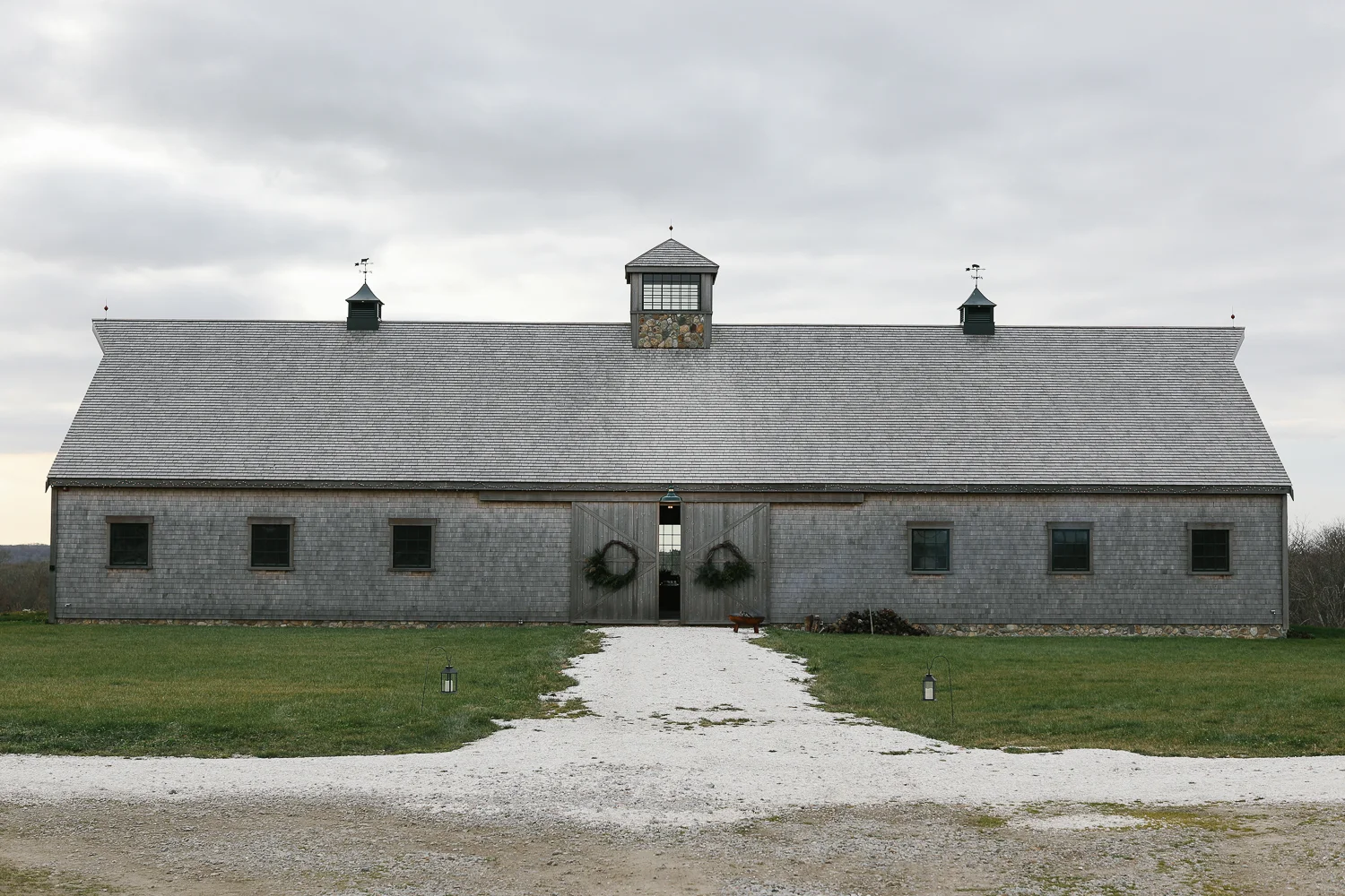 The gorgeous barn at Weatherlow Farms