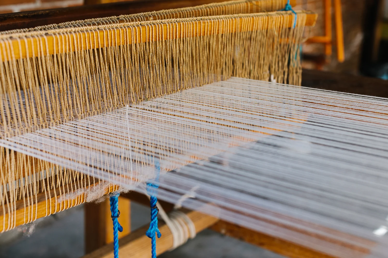 A loom in Teotitlan del Valle.