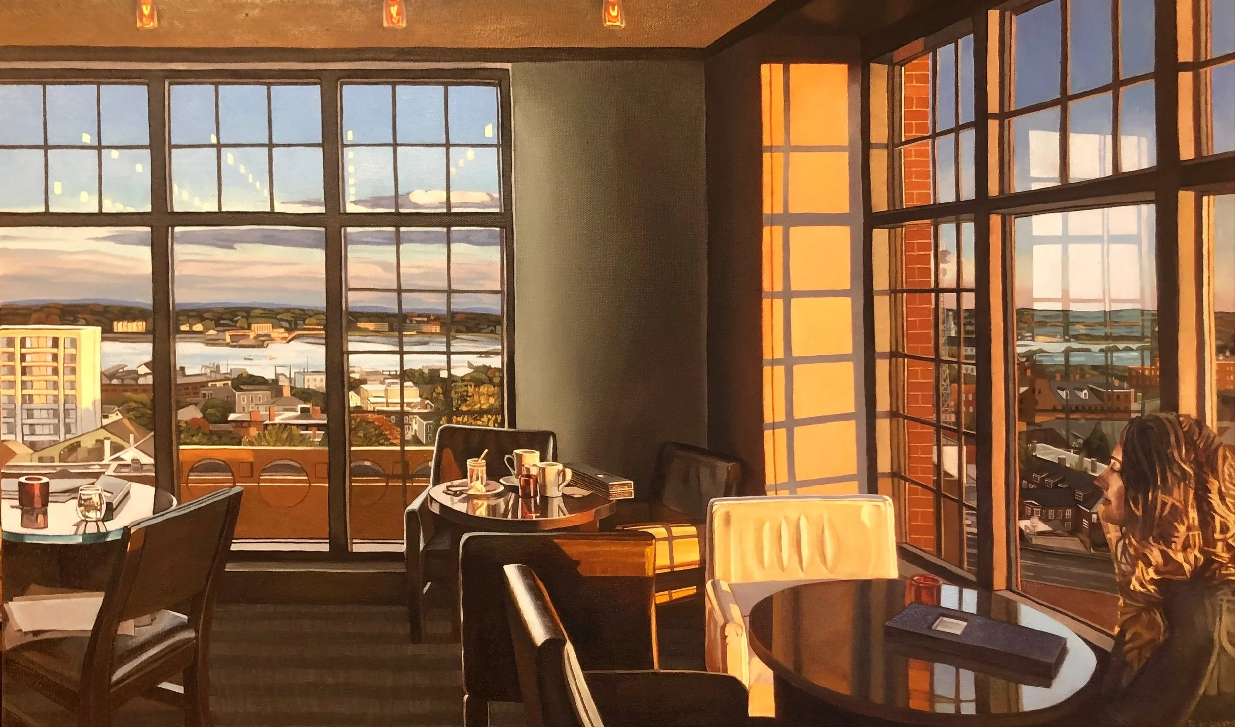 "Long Distance" 18 by 30 inches