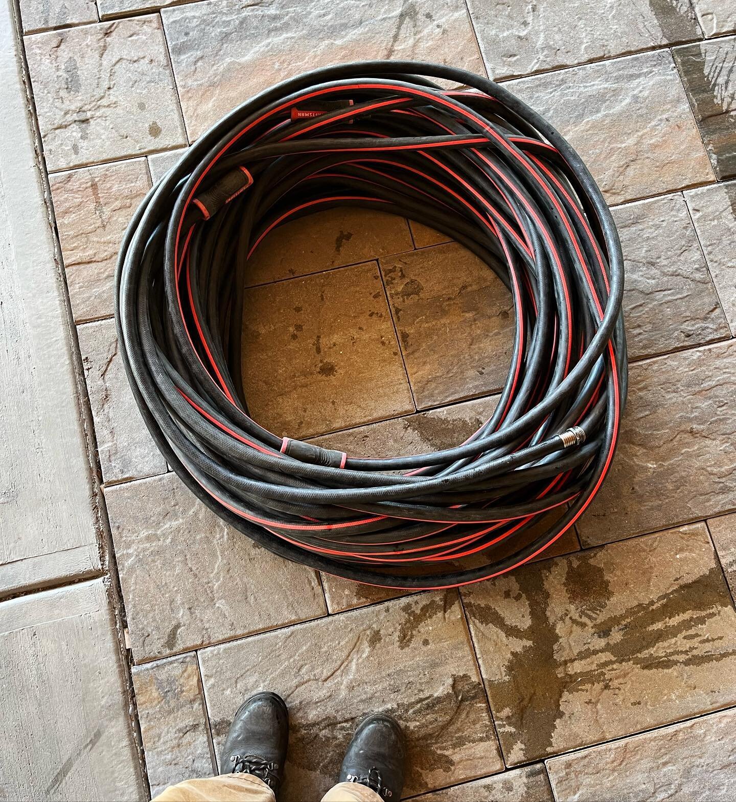 Anyone else get immense satisfaction from a perfectly coiled hose? 🤌