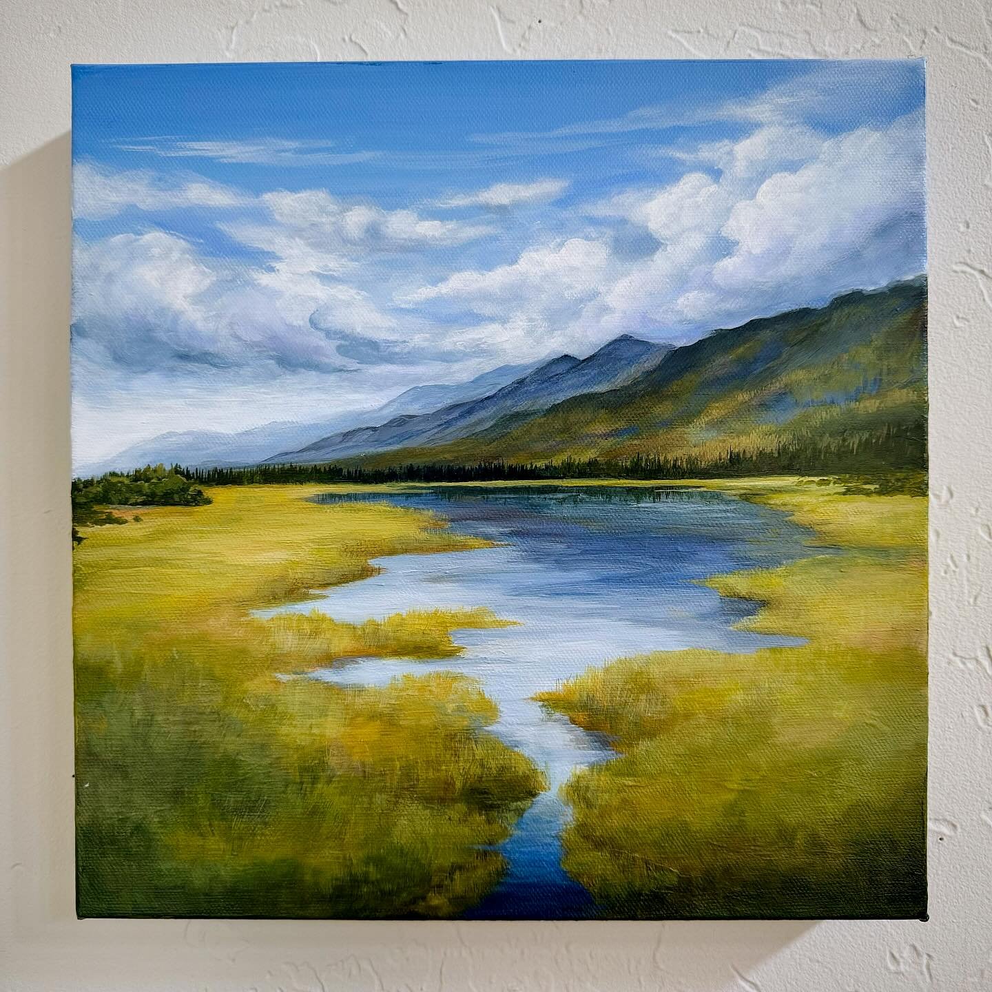 12&rdquo;x12&rdquo; Acrylic on gallery wrapped canvas

Finally ramping up my time in the studio 🙌